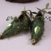 Fairy Shoes belong to Mossy tumbleweed Faerie forest moss green and gold leaf