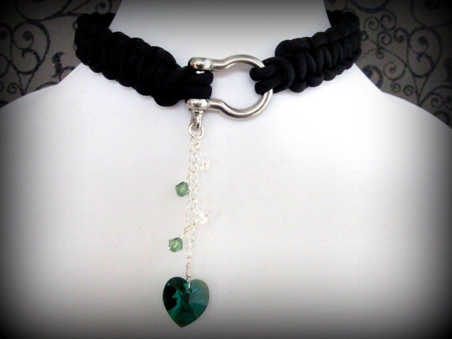 Slave Collar Choker Necklace 550 Paracord Choker Necklace