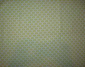 Heather Bailey Bijoux Mod Beads green and cream dots on aqua