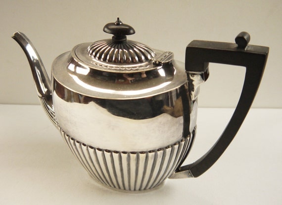 Mappin & Webb Silver Plate Teapot c.1860s