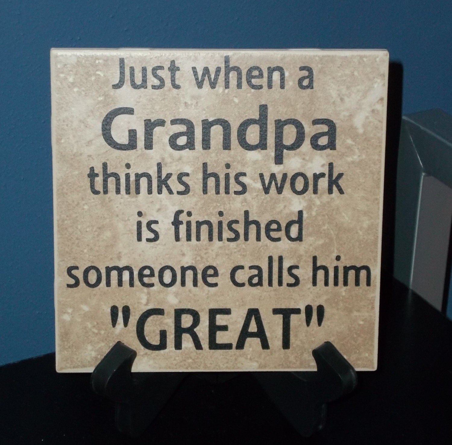 Download Great-Grandpa Decorative Tile