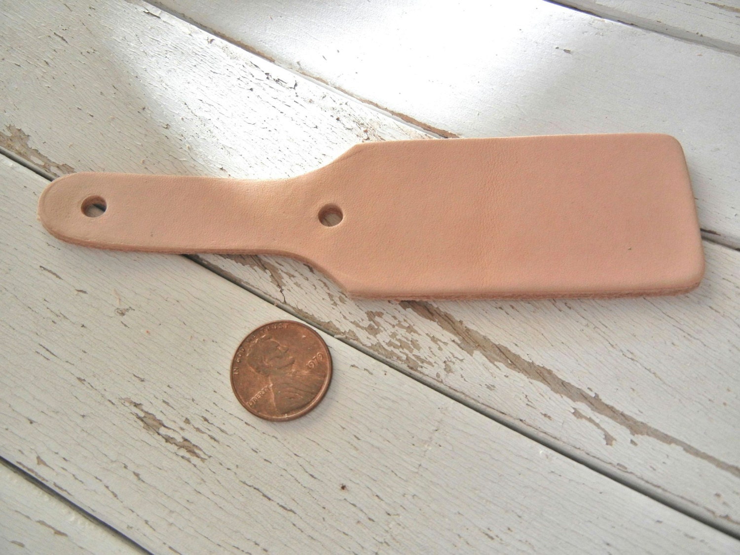 DIY Genuine UNFINISHED Leather Key Fob Blank Pack by supplyzone