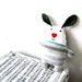 Pattern rag doll rabbit stuffed bunny soft toy bunnie softie sewing tutorial soft plush plushie pdf