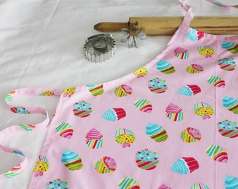 Cotton Candy Cupcakes Adult Apron