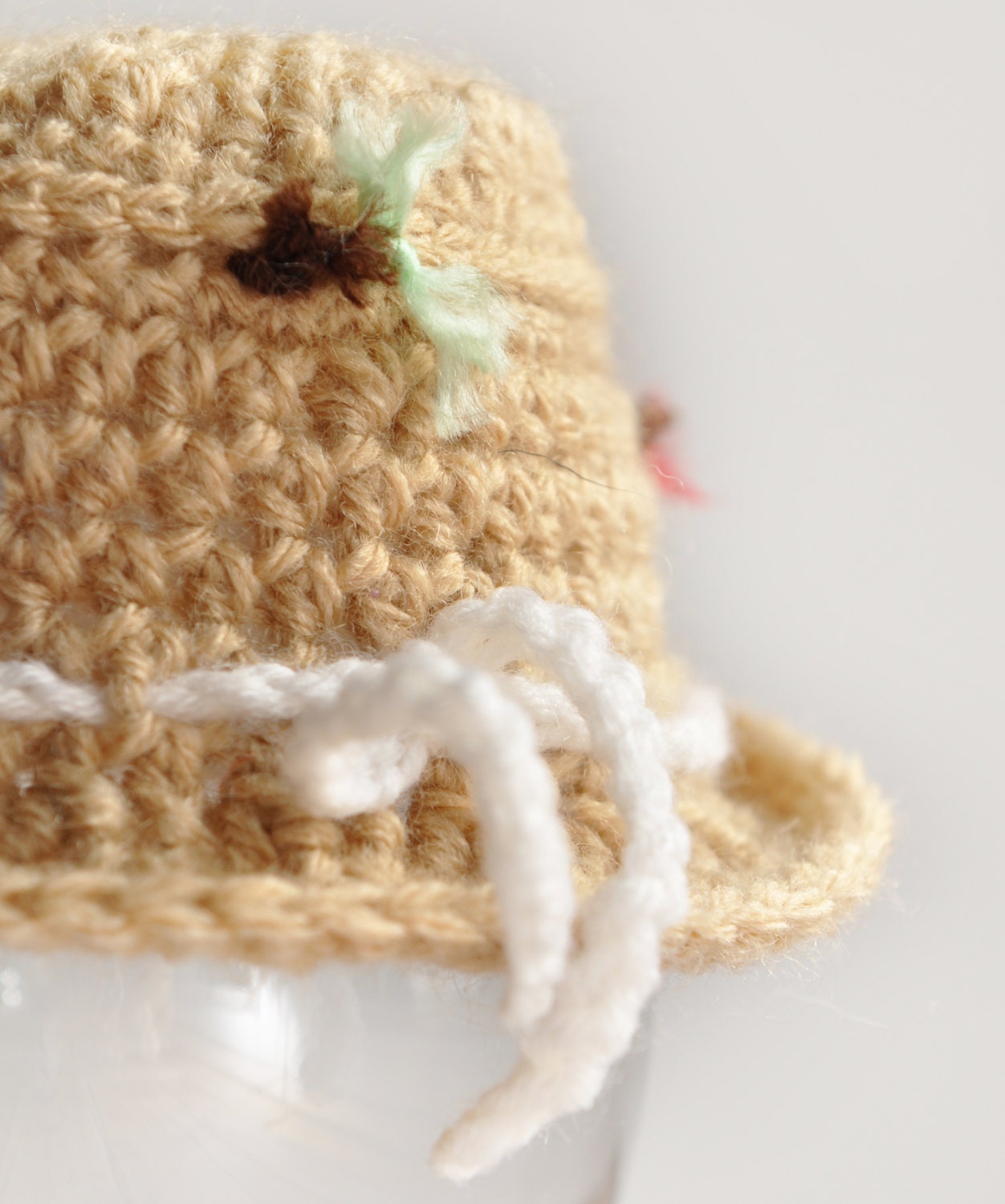 Crochet fishing hat summer newborn baby boy girl beanie