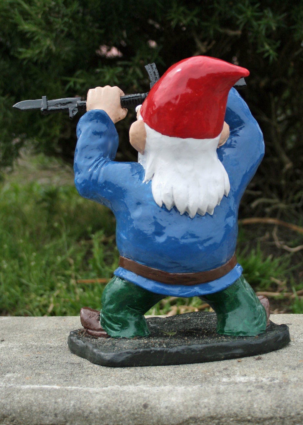 Combat Garden Gnome with Bayonet