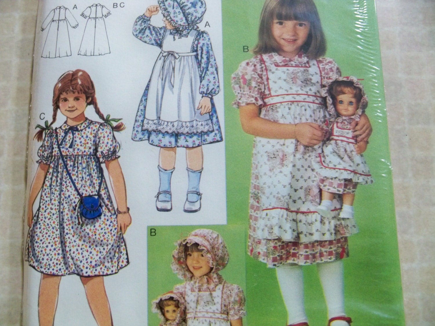 Burda Pattern 9432 Size 6-10 Girls Dress by CarolinaJayPatterns