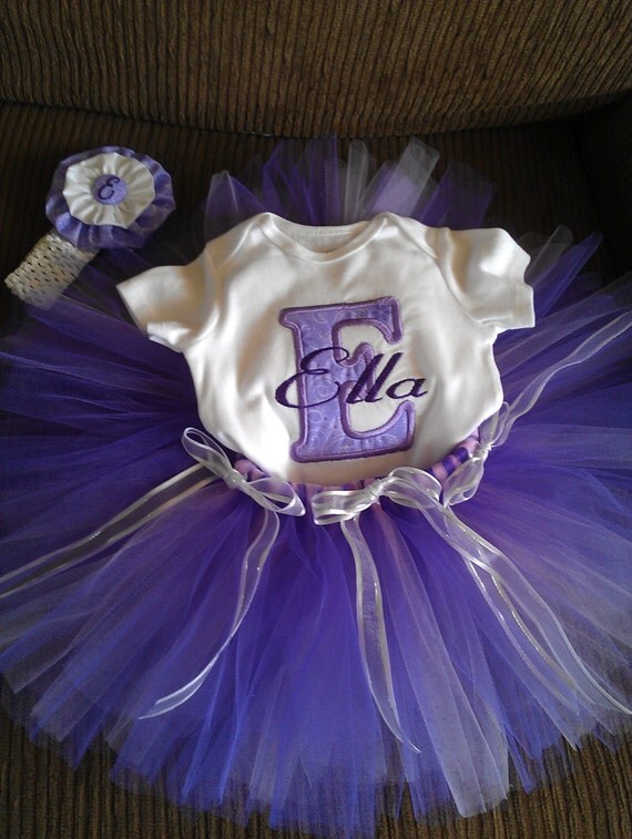 personalised birthday tutu