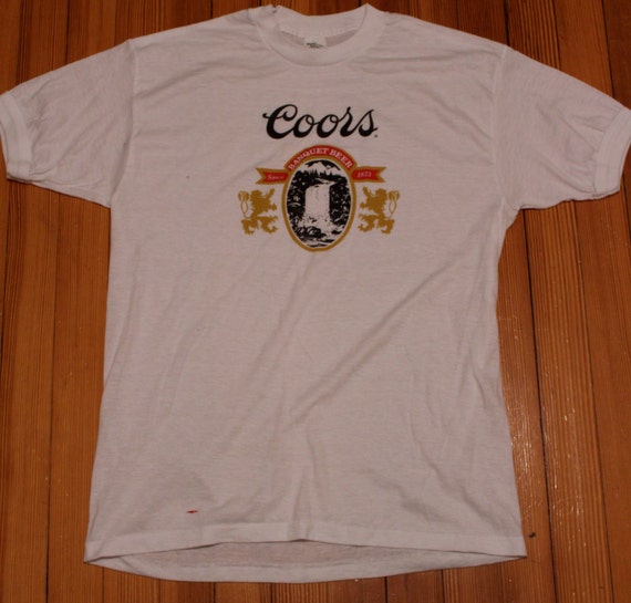 coors beer tshirt