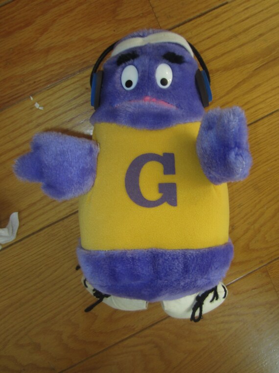 Vintage McDonald's Restaurant 1984 Grimace Plush Doll