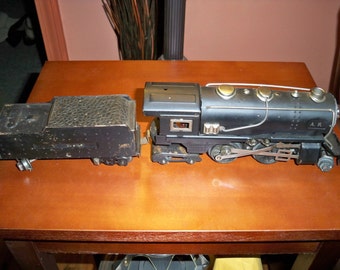 Vintage 1930's American Flyer 3 Rail "O" Gauge 401 Engine and Tender