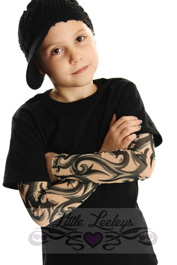 tattoo sleeve tribal shirt for boys or girls tattoo sleeve tribal shirt for boys or girls