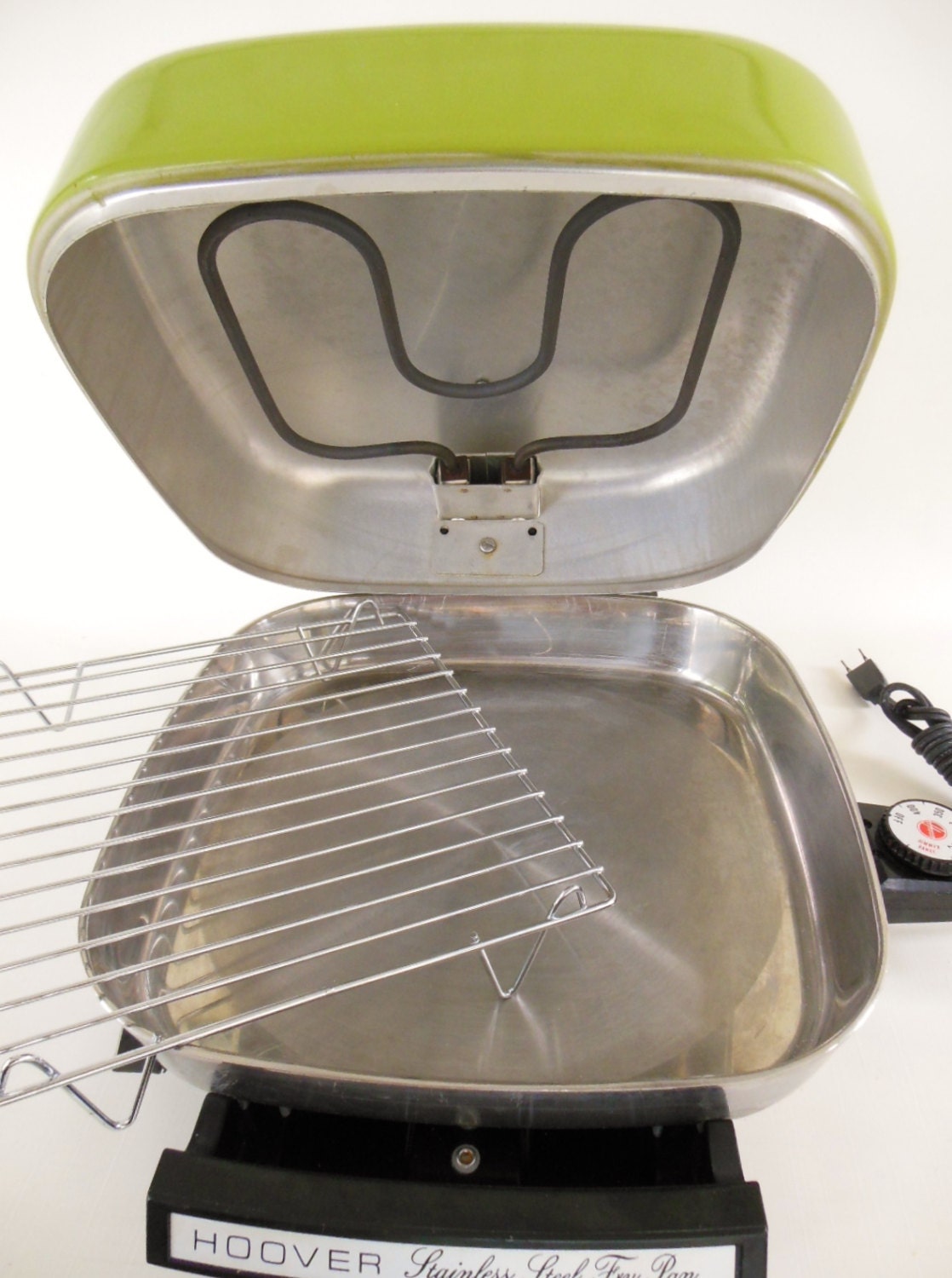 Vintage Hoover Electric Skillet Fry Pan Broiler B3009