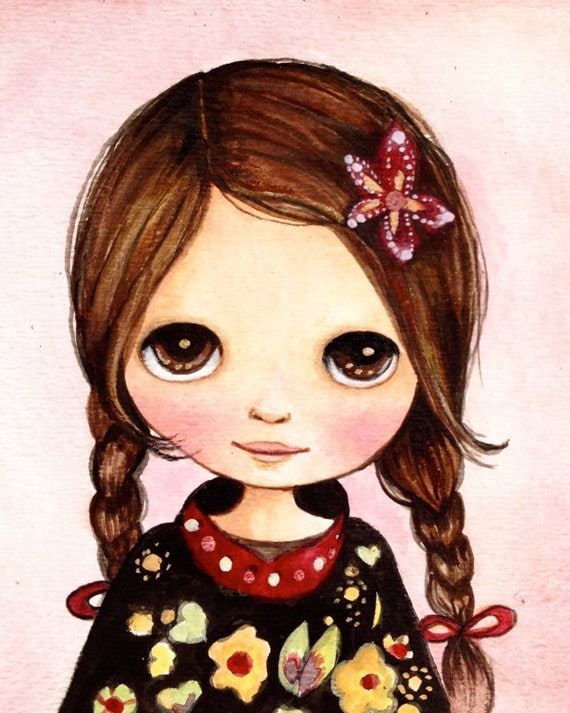 Items similar to Blythe doll painting on Etsy