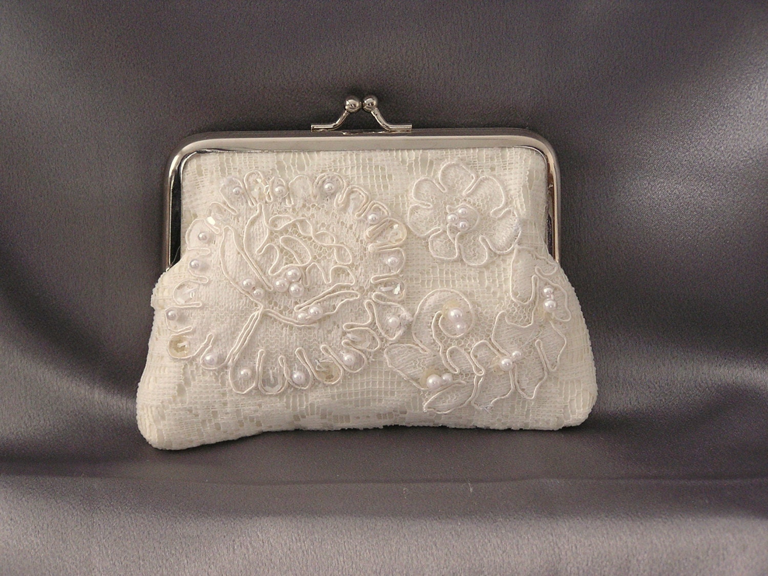 wedding day clutch purse