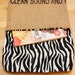 Large Fairtrade Coffee Sack & Zebra Print Magazine, Book and Tablet Travel Bag