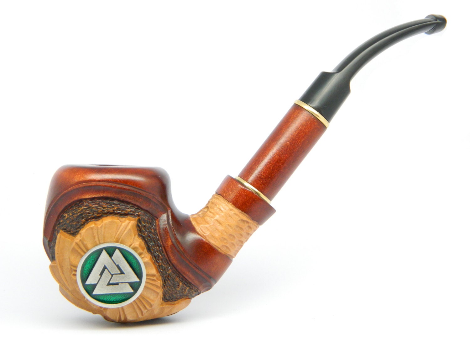 Odin's Tobacco Smoking pipe Viking Valknut
