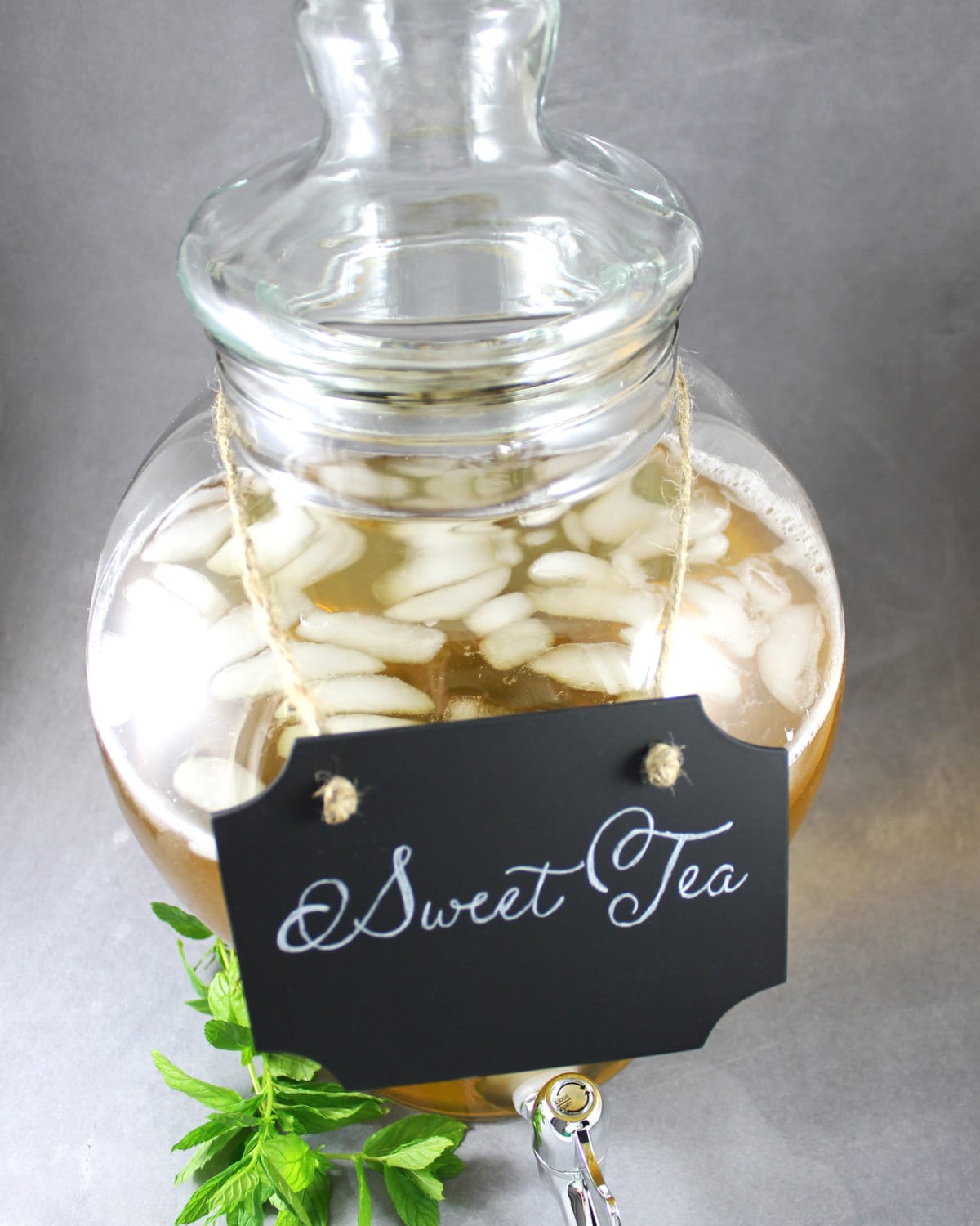 Beverage Dispenser Chalkboard Labels Set of 2