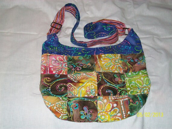Quilted Hippie Bag Rd 2