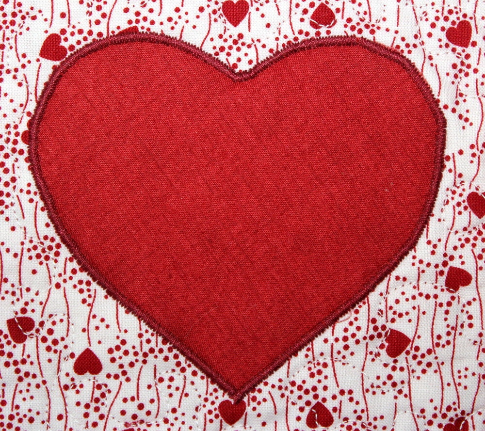 Nifty Nurse Mug Rug Quilted Mini Placemat Loralie Design