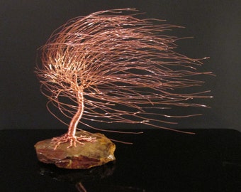 Handmade Gift For Her | Copper Anniversary Gift | Wire Sculpture | Mom Gift From Son | Gift For Wife | Gift For Mothers | Anniversary Gifts