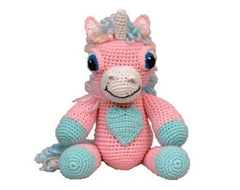 PDF Amigurumi Pattern Unicorn - Crochet Unicorn Pattern - (7327) Td creations