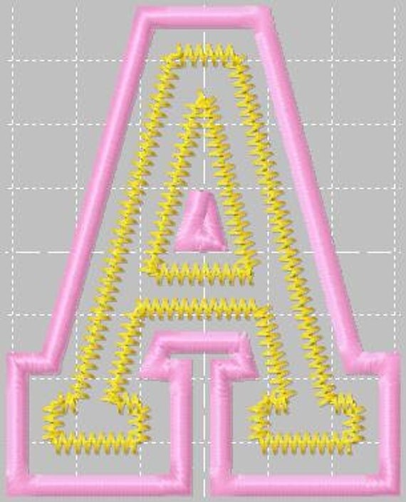 Greek Letter Applique Embroidery Designs Greek Letter Applique Embroidery Designs