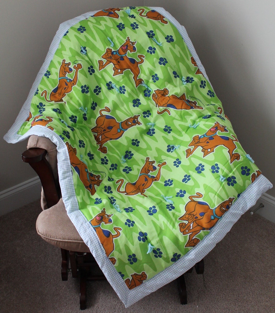 plush scooby doo blanket