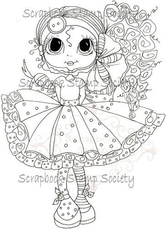 Cute Big Eyed Dolls Coloring Pages Coloring Pages