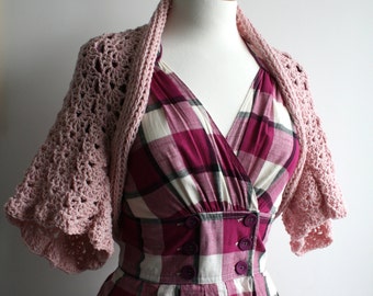 Crochet PATTERN bolero crochet pattern, women, girls shrug crochet pattern (138) INSTANT DOWNLOAD