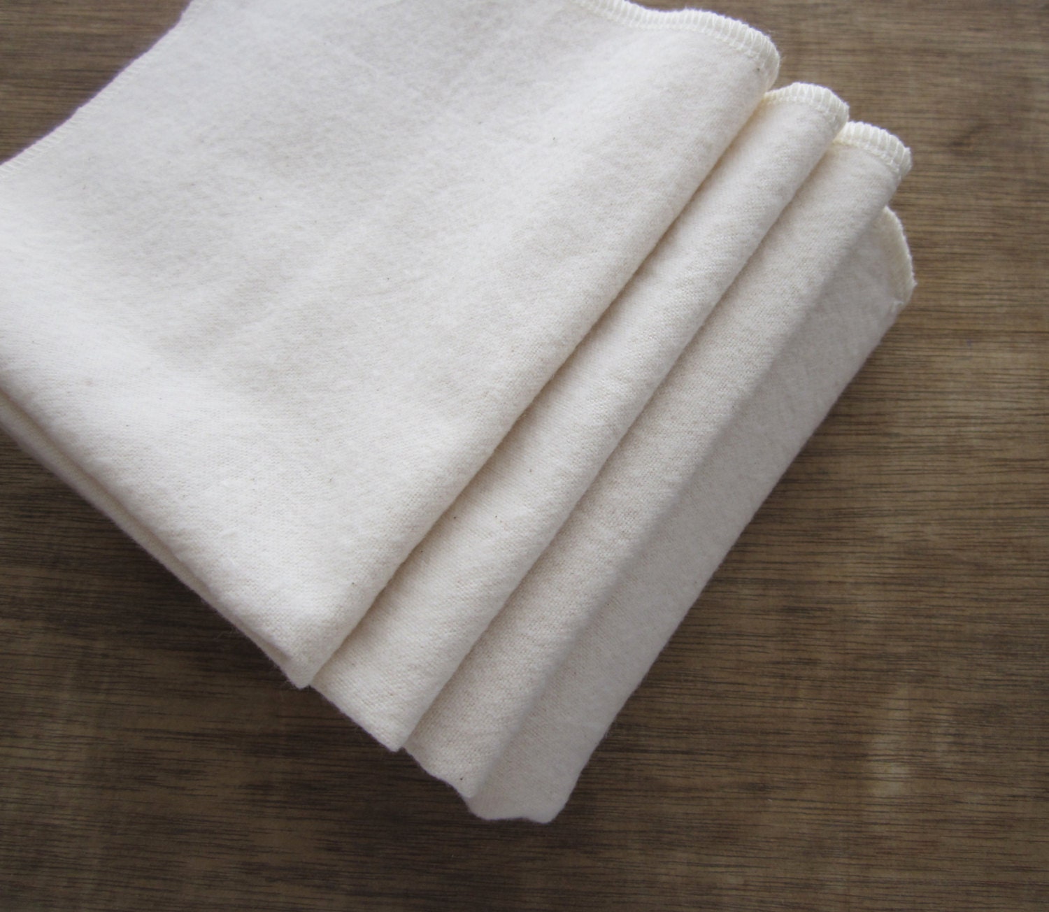 100% Organic Cotton Flannel Washcloth Dish Cloth Choose your