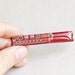 Techie Tie clip - Red circuit board - recycled computer - gift for him - red tie bar