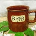 Jumbo Coffee Mug - DAD - Brick Red - Fathers Day