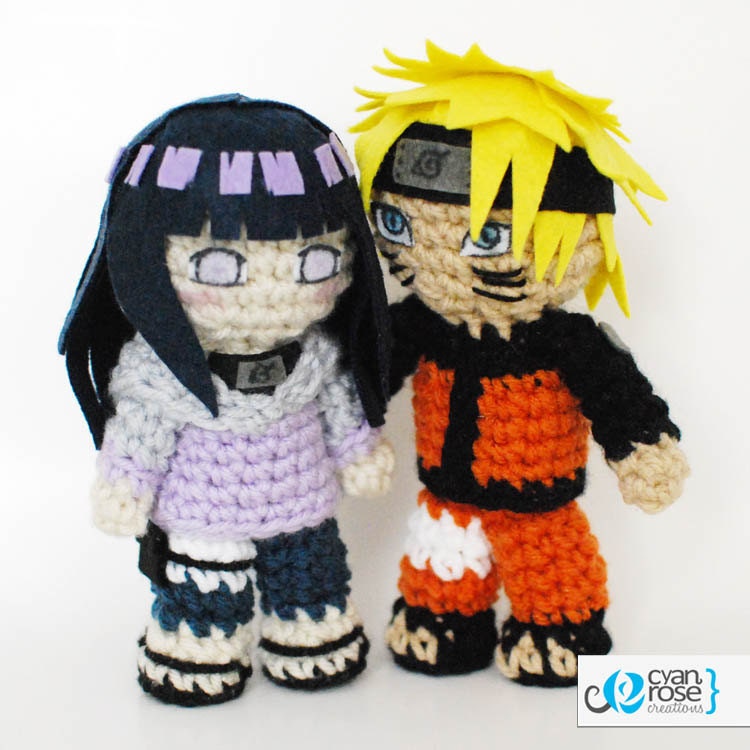 naruto hinata plush