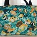 Tote bag SEA SHELLS Tropical Fish Purse Market Bag Beach Knitting One of a Kind Vegan Purse Eco-Friendly Handmade Carry-On Shopping Bag