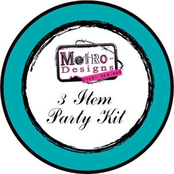 3 Item Party Kit - Buyers Choice Il_570xn