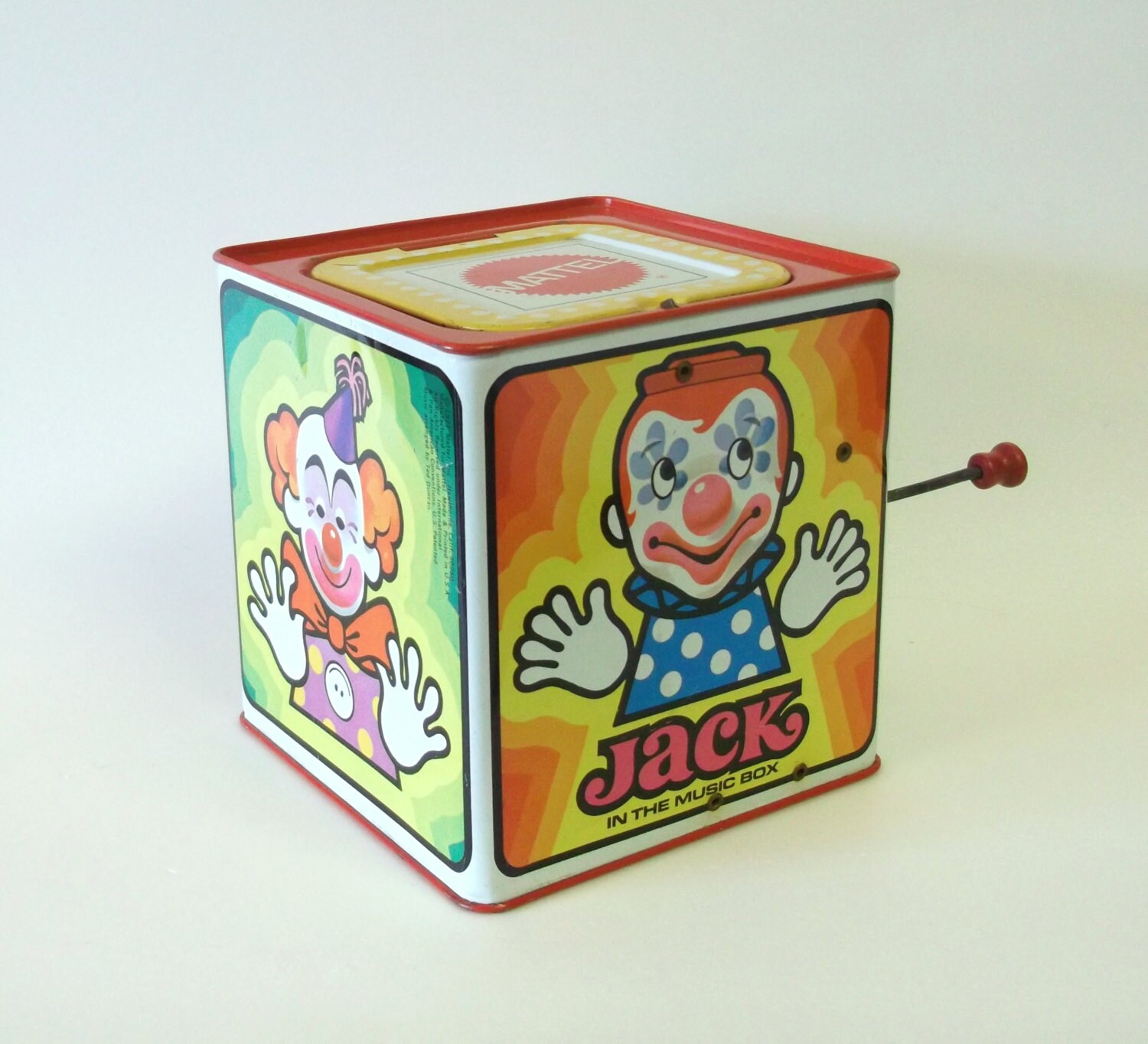 Vintage Mattel Jack in the Music Box Jack in the Box Vintage