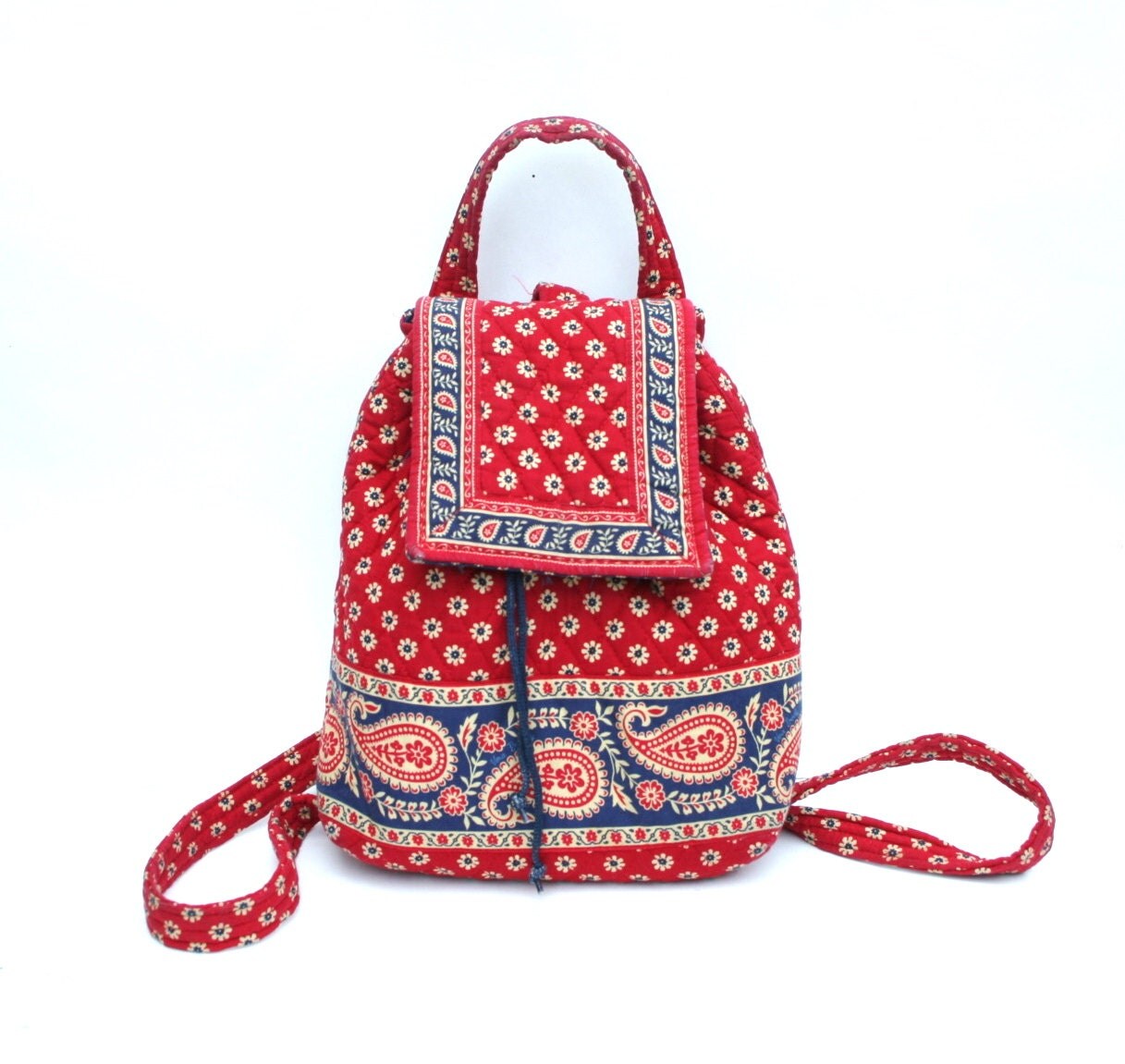 Vintage Vera Bradley Drawstring Backpack