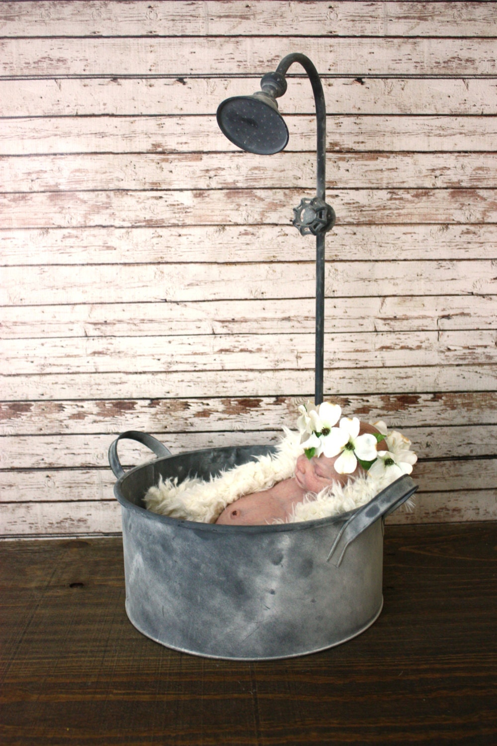 Shower tubbath tub photo propnewborn bathtubnewborn photo