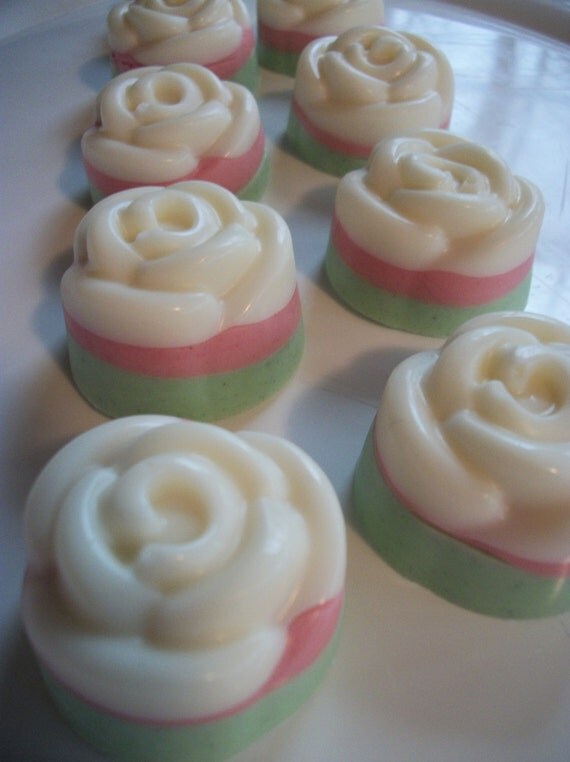 Items similar to Wedding Truffles,12 hand made Almond Chocolate Rose