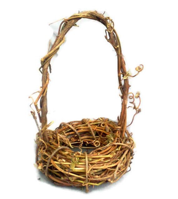 Grapevine Basket Set Rustic grapevine baskets wedding
