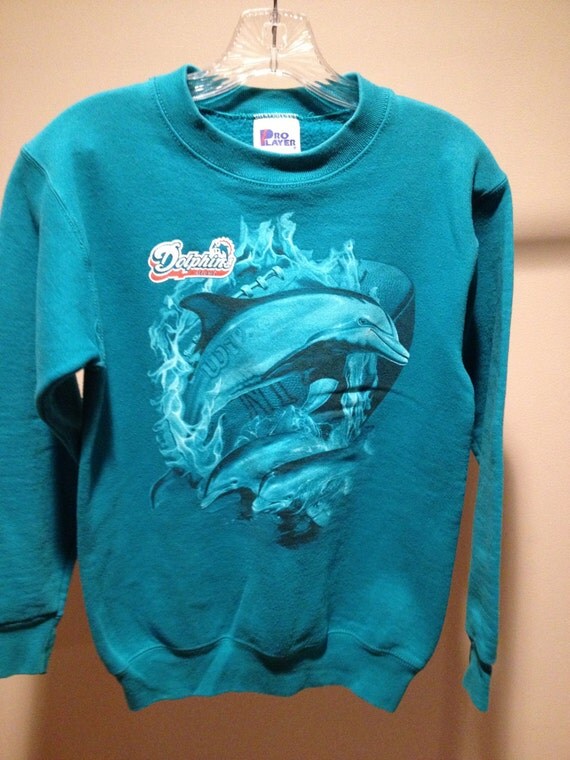 retro miami dolphins sweatshirt