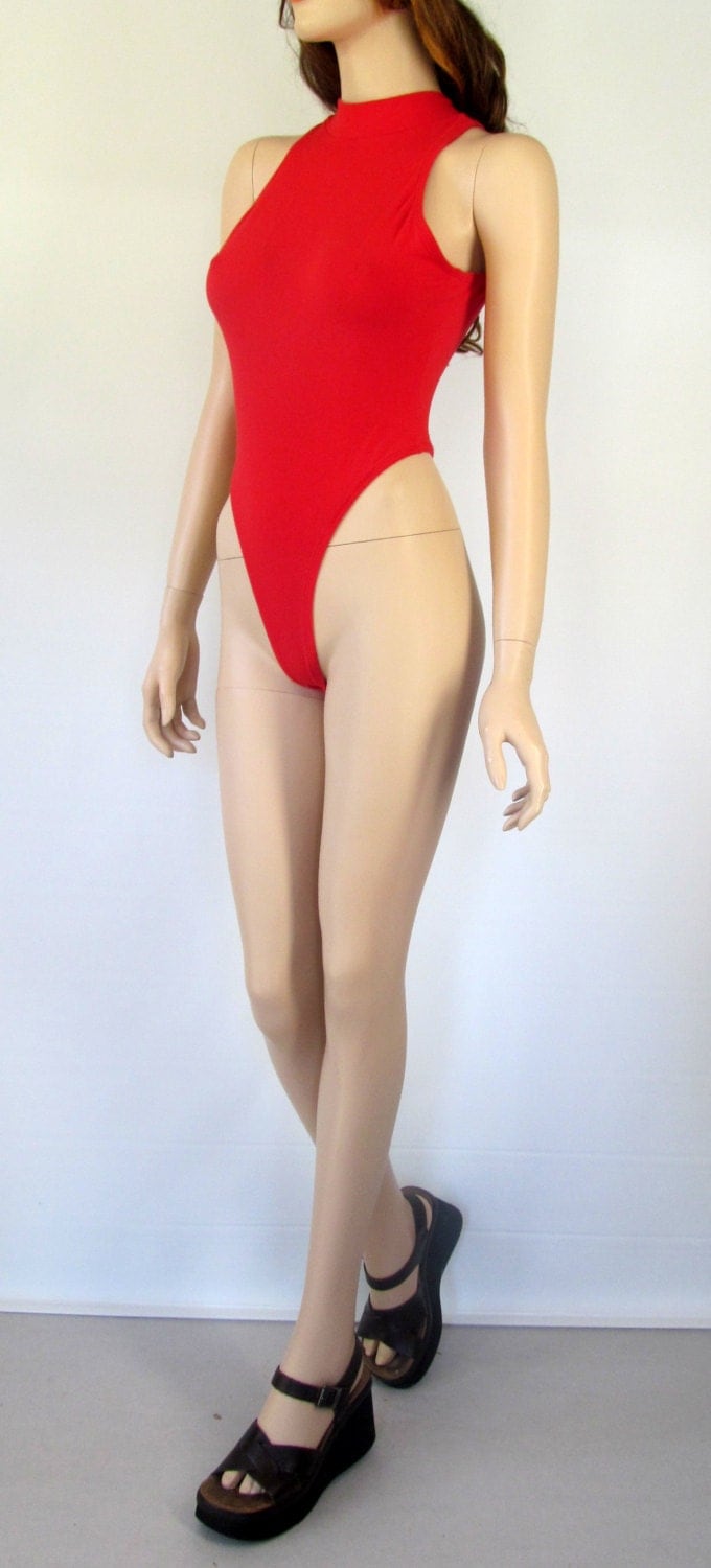 80's Leotard 80's Spandex / Vintage 80's Leo / G