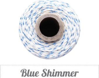 15 yards of your choice of Twinery brand shimmer twine