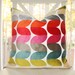 RESERVED - 16 x 16 (3)Front AND Back - Modern Red Pink Turquoise Pillow Covers - Blue Green Pillow - Bright Color Throw Pillow