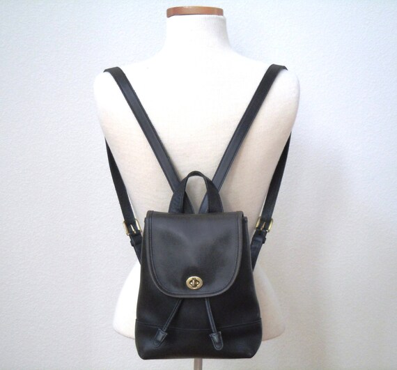 coach backpacks vintage