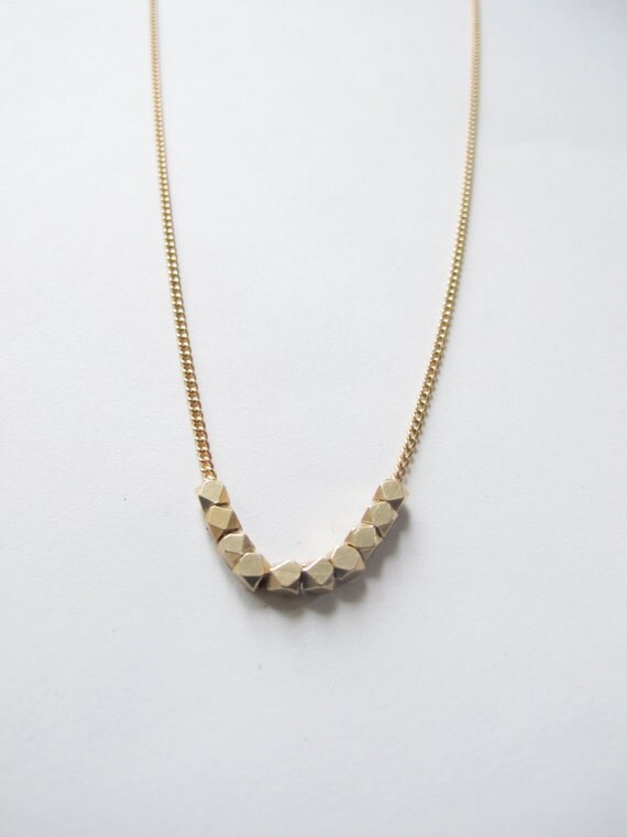 Items Similar To Geometric Beaded Necklace On Etsy