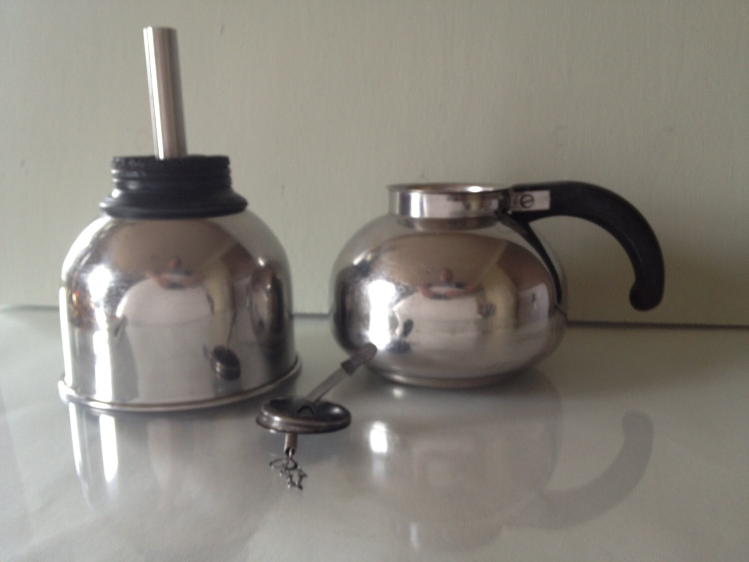 60's Nicro Vacuum Coffee Pot Complete With Metal Filter