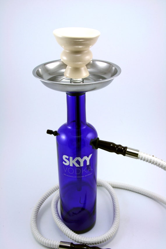 Items similar to Skyy Vodka Bottle Shisha Hookah With ...