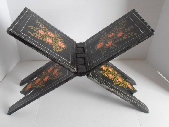 LARGE German Austrian Book holder Bible holder stand by tjmccarty